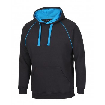 JB s Wear 3CFH Adults Contrast Fleecy Hoodie