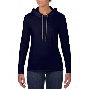 Hooded tee shirt womens store