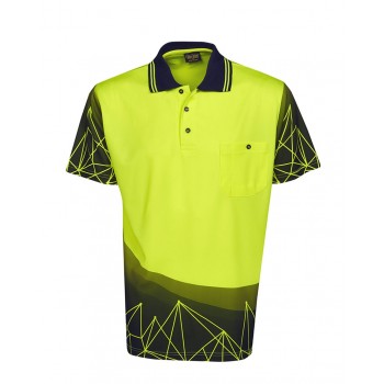 FLUORO-YELLOW#NAVY