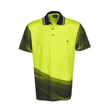 FLUORO-YELLOW#NAVY