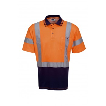  FLUORO-ORANGE#NAVY
