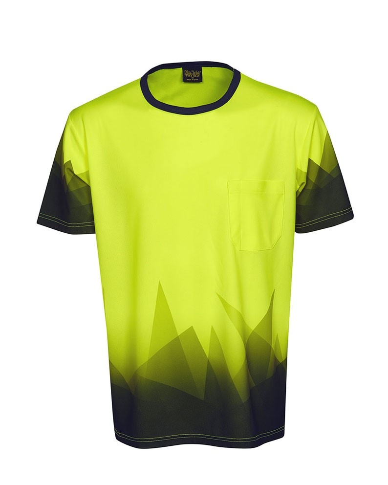 FLUORO-YELLOW#NAVY