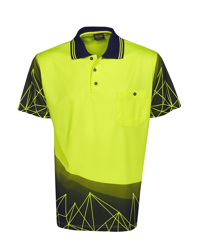 FLUORO-YELLOW#NAVY