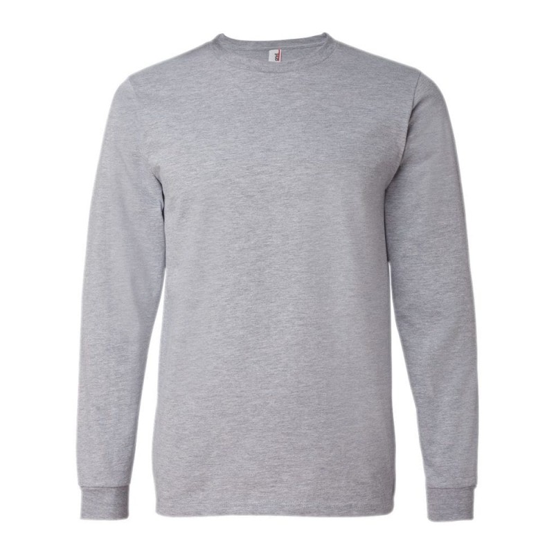 Anvil 949 Adult Lightweight Long Sleeve Tee