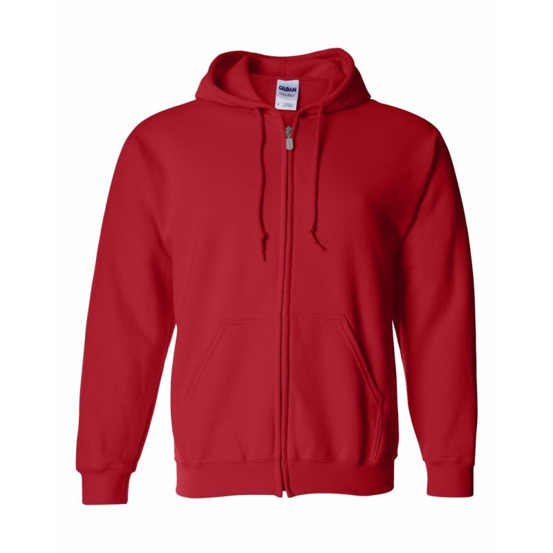 Gildan 18600B Kids Cotton Blend Zip Hooded Sweatshirt