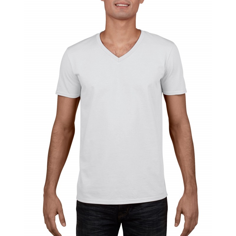 Gildan 64V00 Softstyle Adult V-Neck T-Shirt