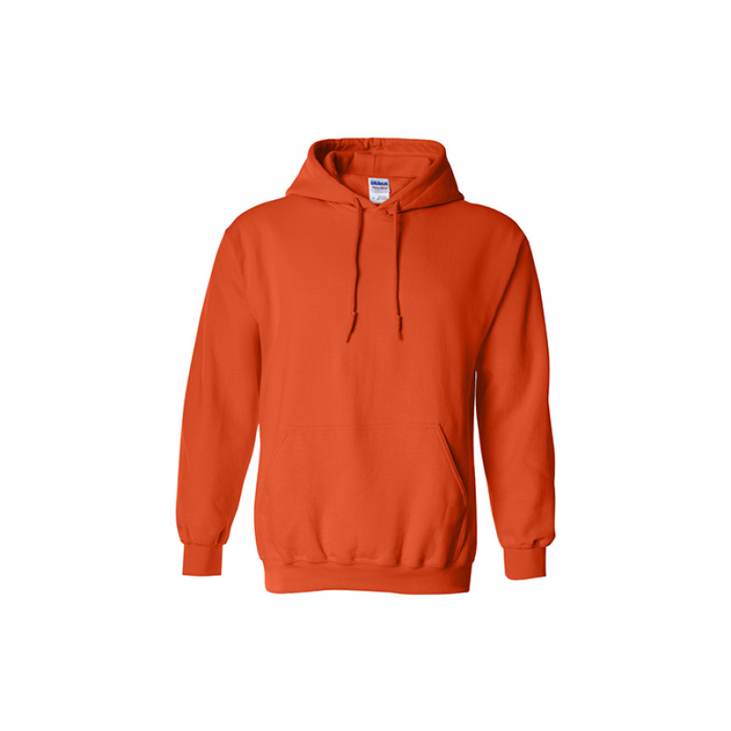 gildan safety orange hoodie