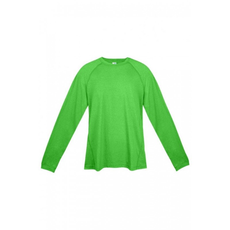 Download 17+ Mens Heather Long Sleeve T-Shirt Front View Gif ...