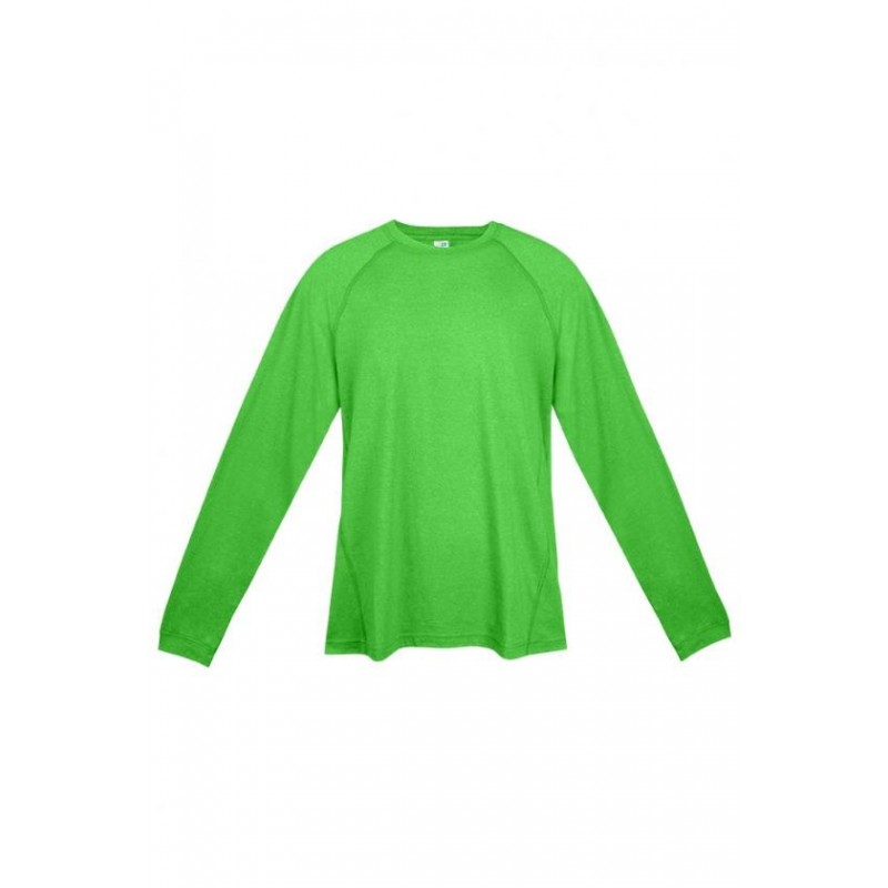 Download 17+ Mens Heather Long Sleeve T-Shirt Front View Gif ...