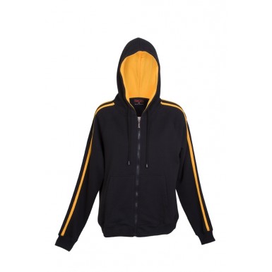 Hoodie black yellow hot sale