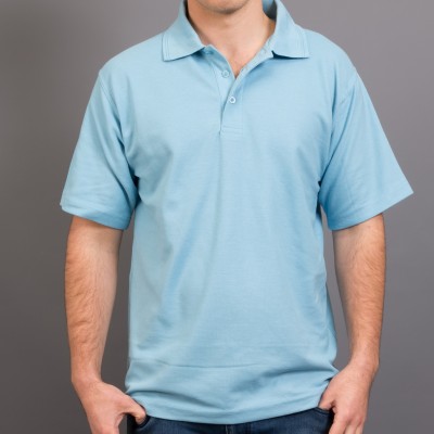 Sportage Men's Raven Poly Cotton Polo